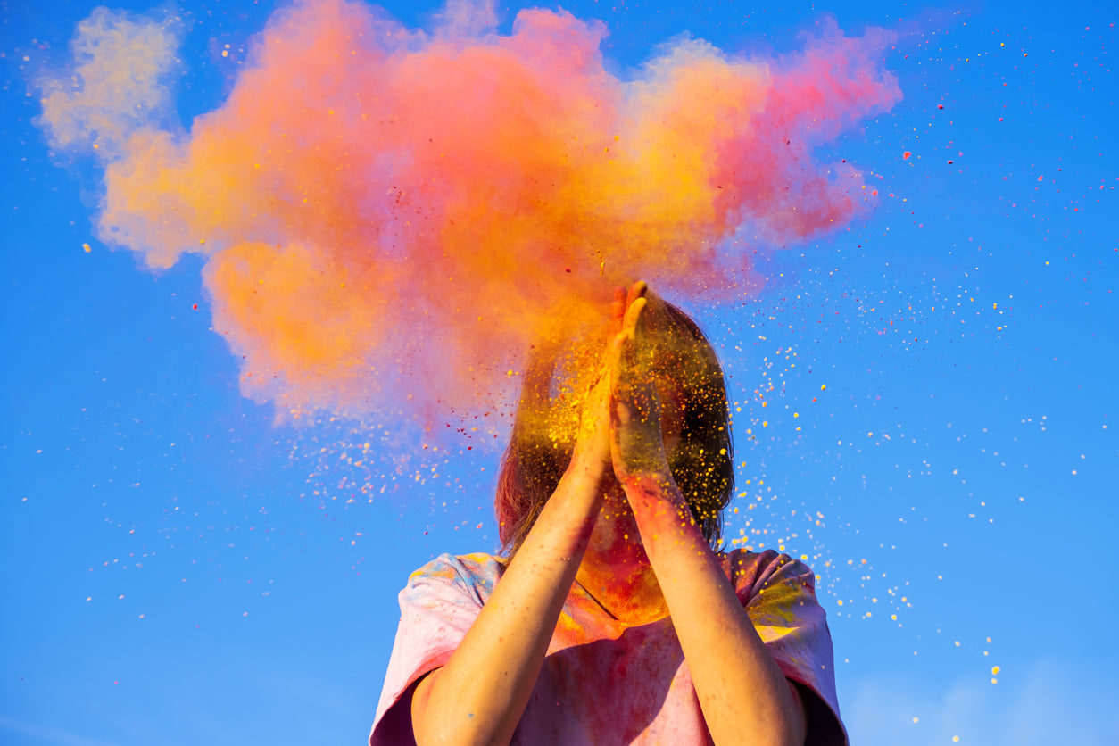 Classement des événements colorés avec poudres Nouwee.