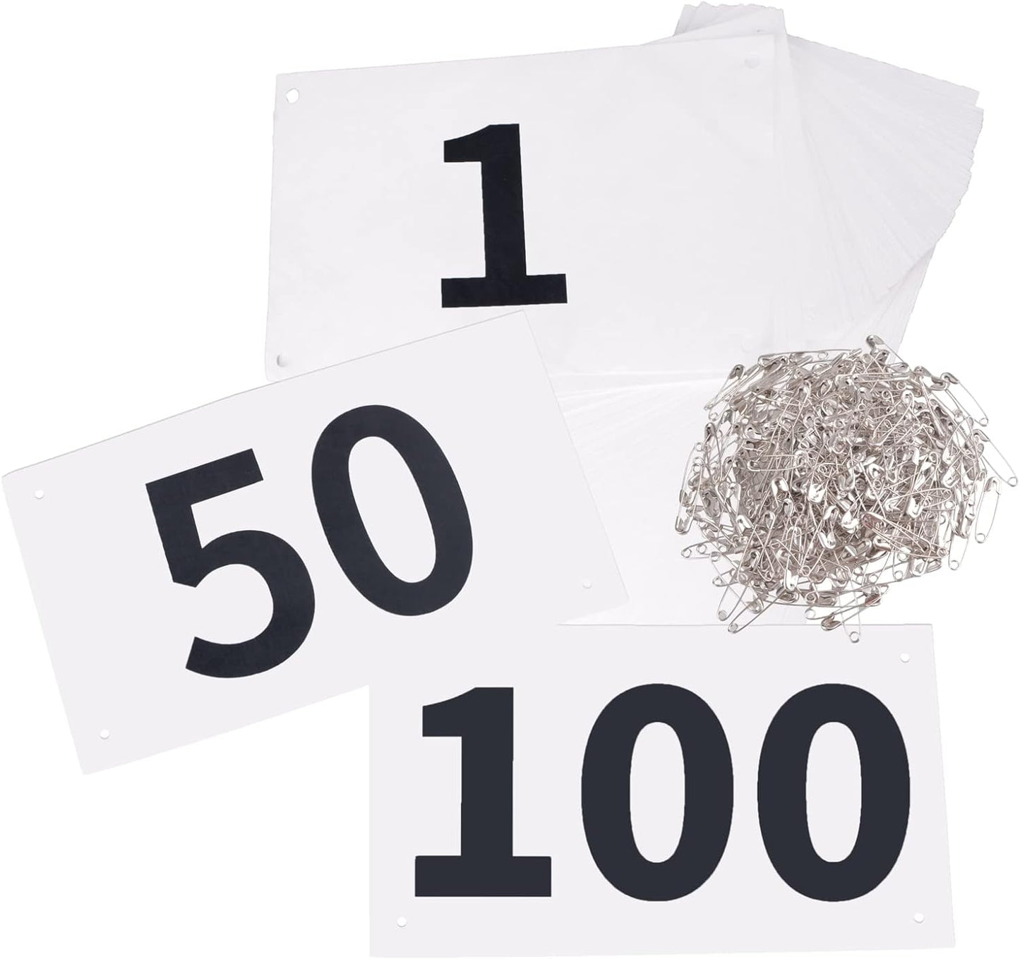 Race Number Bibs