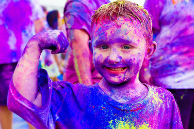 comment organiser une course de couleurs