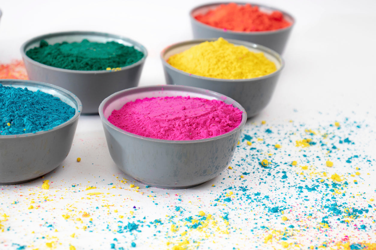 Five Colours Bundle Premium of Colour Powder