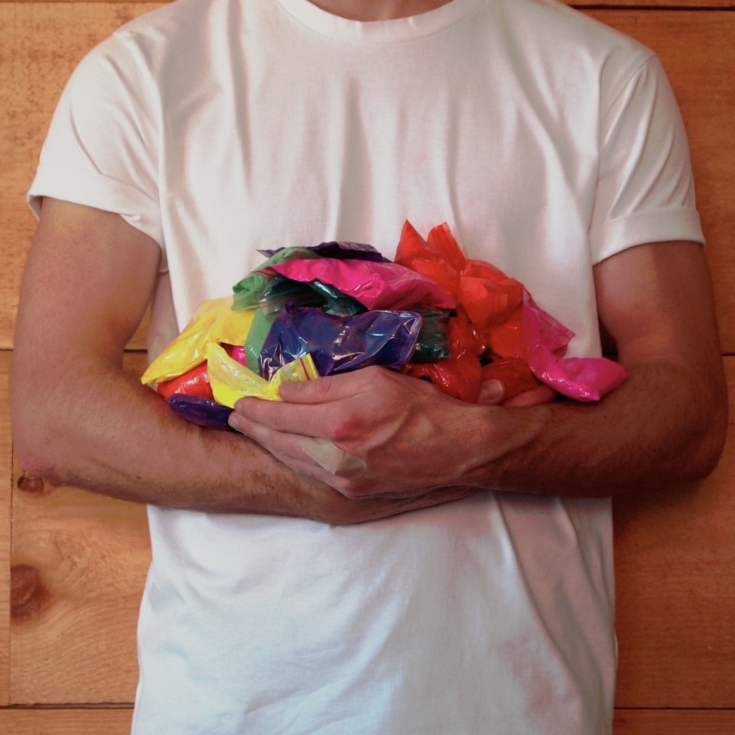 Premium colour powder bags for colour run fundraising school activity race holi gender reveal